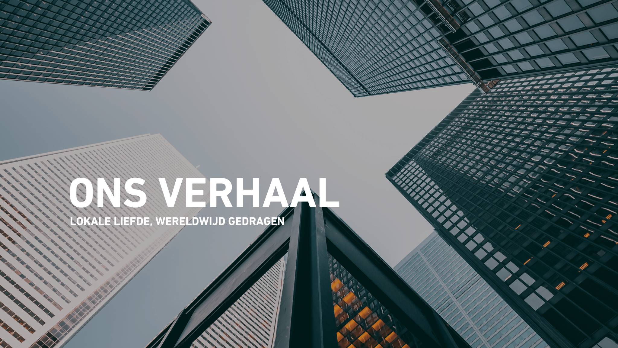 Be Your City Over ons Banner