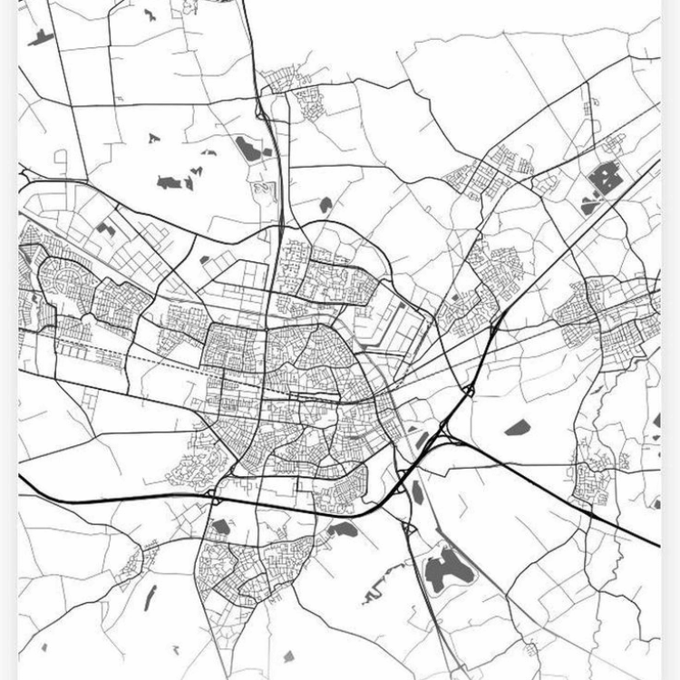 Be Your City Tilburg Plattegrond